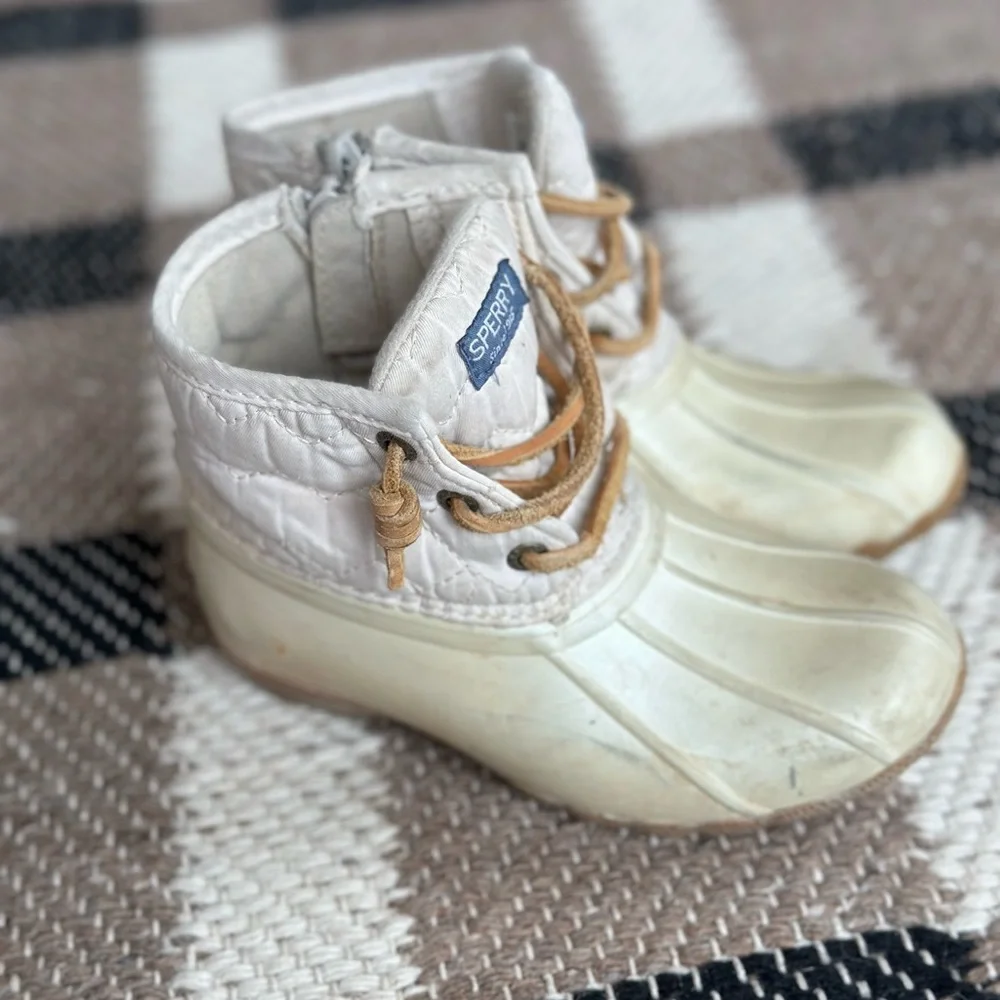 Sperry rain boots, toddler 10m - Picture 3 of 5